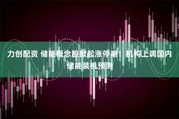 力创配资 储能概念股掀起涨停潮！机构上调国内储能装机预测