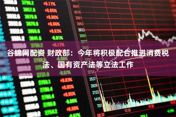谷锦网配资 财政部：今年将积极配合推进消费税法、国有资产法等立法工作